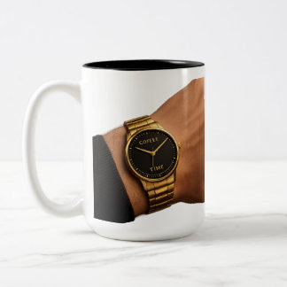 | Minimal Coffee Lover Gift Two-Tone Coffee Mug