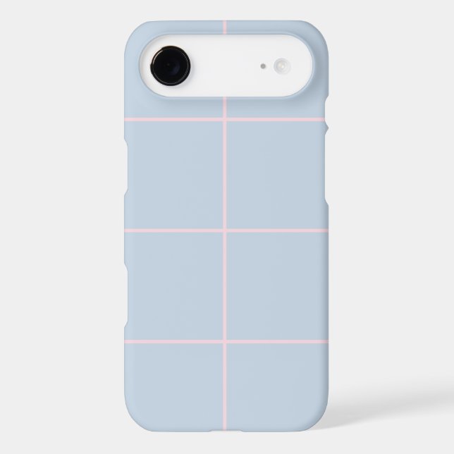 Minimal Colour Grid Check Pattern (Back)