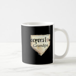 Minimal Cooperstown Ny Grandpa Cute Baseball Coffee Mug