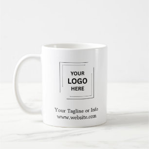 Minimal Corporate Branding Promotional Design Coffee Mug