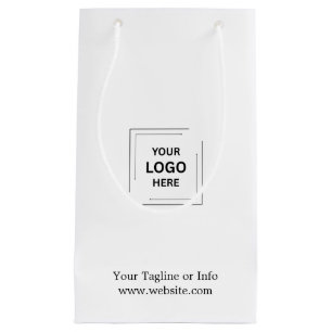 Minimal Corporate Small Gift Bag Modern Business