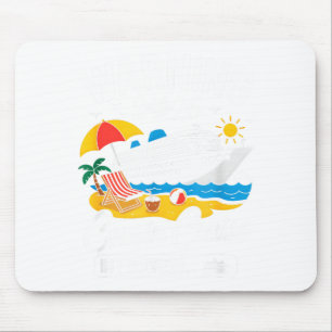 Minimal Cousins Cruise Trip Progress 2026 Mouse Pad