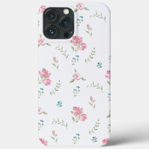 Minimal Custom Floral Photo iPhone 13 Pro Max Case