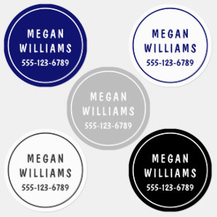 Minimal Custom Modern Personalised Name Clothing