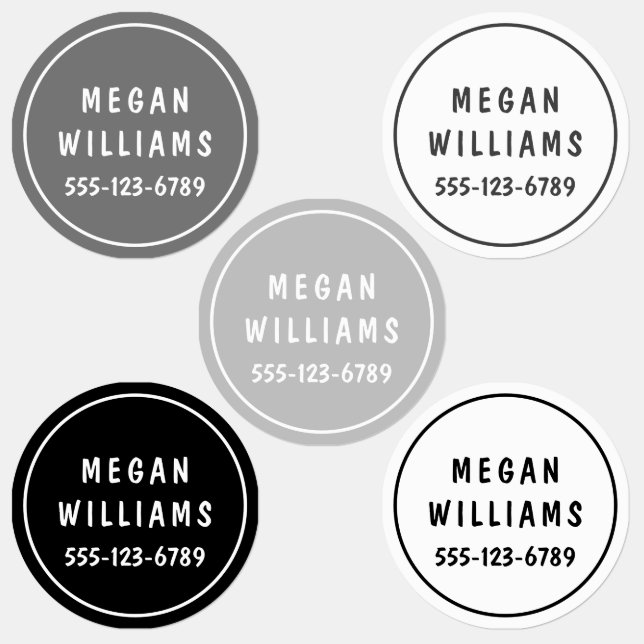 Minimal Custom Modern Personalised Name Clothing (Group)