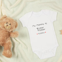 Minimal Custom My Mummy is 1 Year Sober