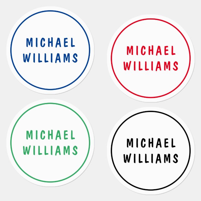 Minimal Custom Personalised Name (Group)