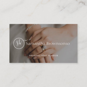 Minimal Custom Photo Diamond Ring Fine Jewelers Business Card