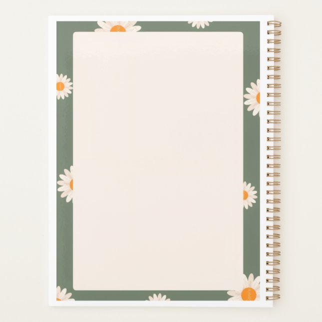 Minimal Cute planner  (Back)