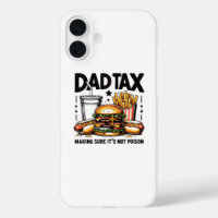 Minimal Dad Tax Food Icon Art