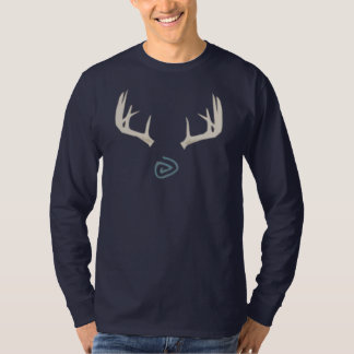 Minimal Deer Antlers Hoodie T-Shirt
