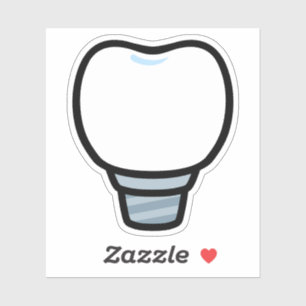 Minimal Dental Implant Illustration