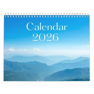 Minimal Desk Calendar for Calm Planning 2026