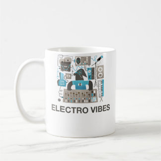 Minimal Electro Vibes For Electronic Music Lovers Coffee Mug
