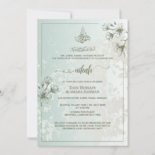 Minimal Elegance Wedding Invitation Soft Ivory