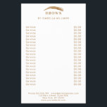 Minimal elegant Augenbrauen Flyer<br><div class="desc">Personalisierbarer Flyer mit Augenbraue Illustration.Perfekt für Augenbrauen & Makeup Artisten,  Friseure und Kosmetiker. Editiere dein Produkt in Minuten in dem Du deine Daten hinzu fügst. Über "weiteres personalisieren" kannst Du die Schriftart/Farbe/Position verändern.</div>