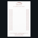 Minimal elegant Augenbrauen  Flyer<br><div class="desc">Personalisierbarer Flyer mit Augenbraue Illustration.Perfekt für Augenbrauen & Makeup Artisten,  Friseure und Kosmetiker. Editiere dein Produkt in Minuten in dem Du deine Daten hinzu fügst. Über "weiteres personalisieren" kannst Du die Schriftart/Farbe/Position verändern.</div>