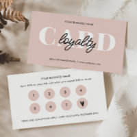 Minimal Elegant Blush Pink White Script Business