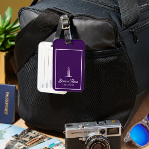 Minimal, Elegant Buenos Aires, Argentina  Luggage Tag
