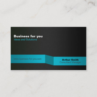Minimal elegant modern business card businesscard