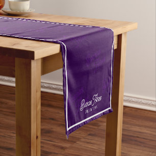 Minimal, Elegant, Pattern Buenos Aires, Argentina Short Table Runner