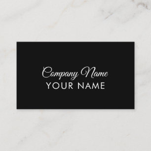 Minimal Elegant professional Business Card