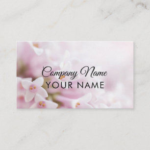 Minimal Elegant Salon Business Card Modern Hair