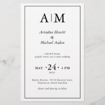 Minimal Elegant White Wedding Flat
