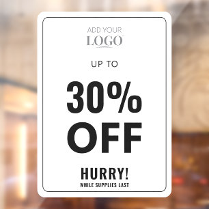 Minimal Final Sale Clearance Discount Retail Store