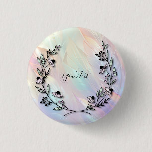 Minimal Flower Button