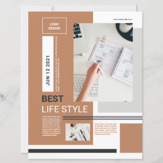 Minimal Flyer Template | Clean & Modern 