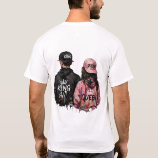 Minimal Front Logo Back Print T-Shirt | Good Vibes