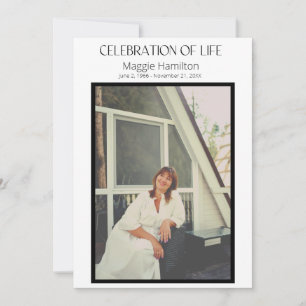 Minimal Funeral Celebration of Life Program Budget