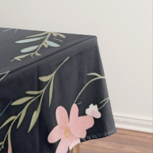 Minimal Gentle Colourful Garden Wildflowers Nurser Tablecloth