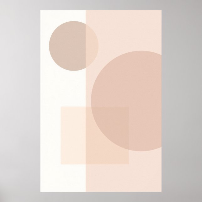 Minimal Geometric Balance Abstract Poster (Front)