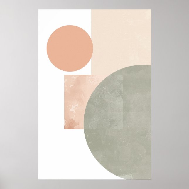 Minimal Geometric Balance Abstract Poster (Front)