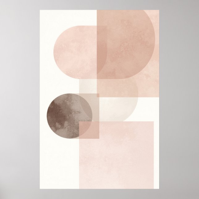 Minimal Geometric Balance Abstract Poster (Front)