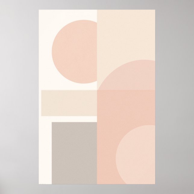 Minimal Geometric Balance Abstract Poster (Front)