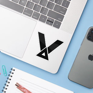 Minimal Geometric Triangle Letter V