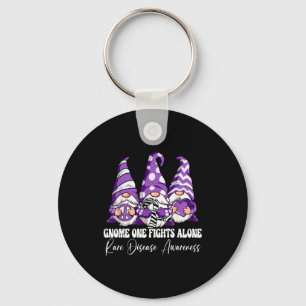Minimal Gnome One Fights Alone Rare Key Ring