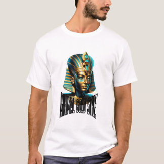 Minimal Gold Logo T-Shirt – Luxury Streetwear