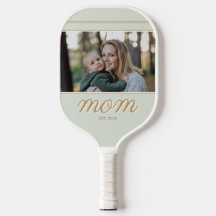 Minimal Gold & Sage Green Mum Established Photo