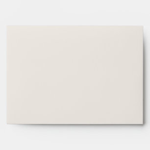 Minimal Gold Text Classic Wedding Invitation Envelope