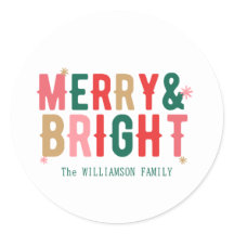 Minimal Green Red Brown Bold Typography Christmas