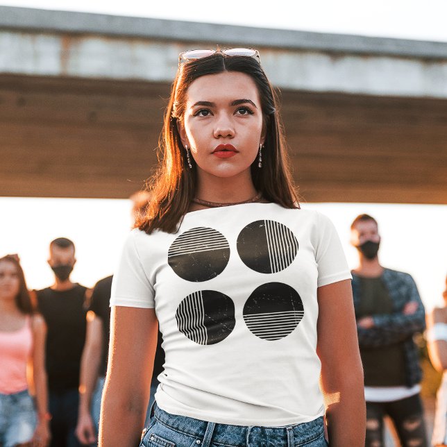 Minimal Half Circle T-Shirt (Creator Uploaded)