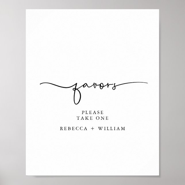 Minimal Handwritten Script Cards and Gifts Sign (Front)