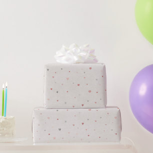 Minimal Heart Wrapping Paper