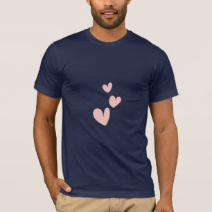 Minimal Hearts T-Shirt Cute Love Hoodie
