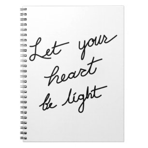 Minimal holiday quote sticker typography notebook