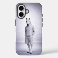 Minimal Horse in Casual Modern Outfit